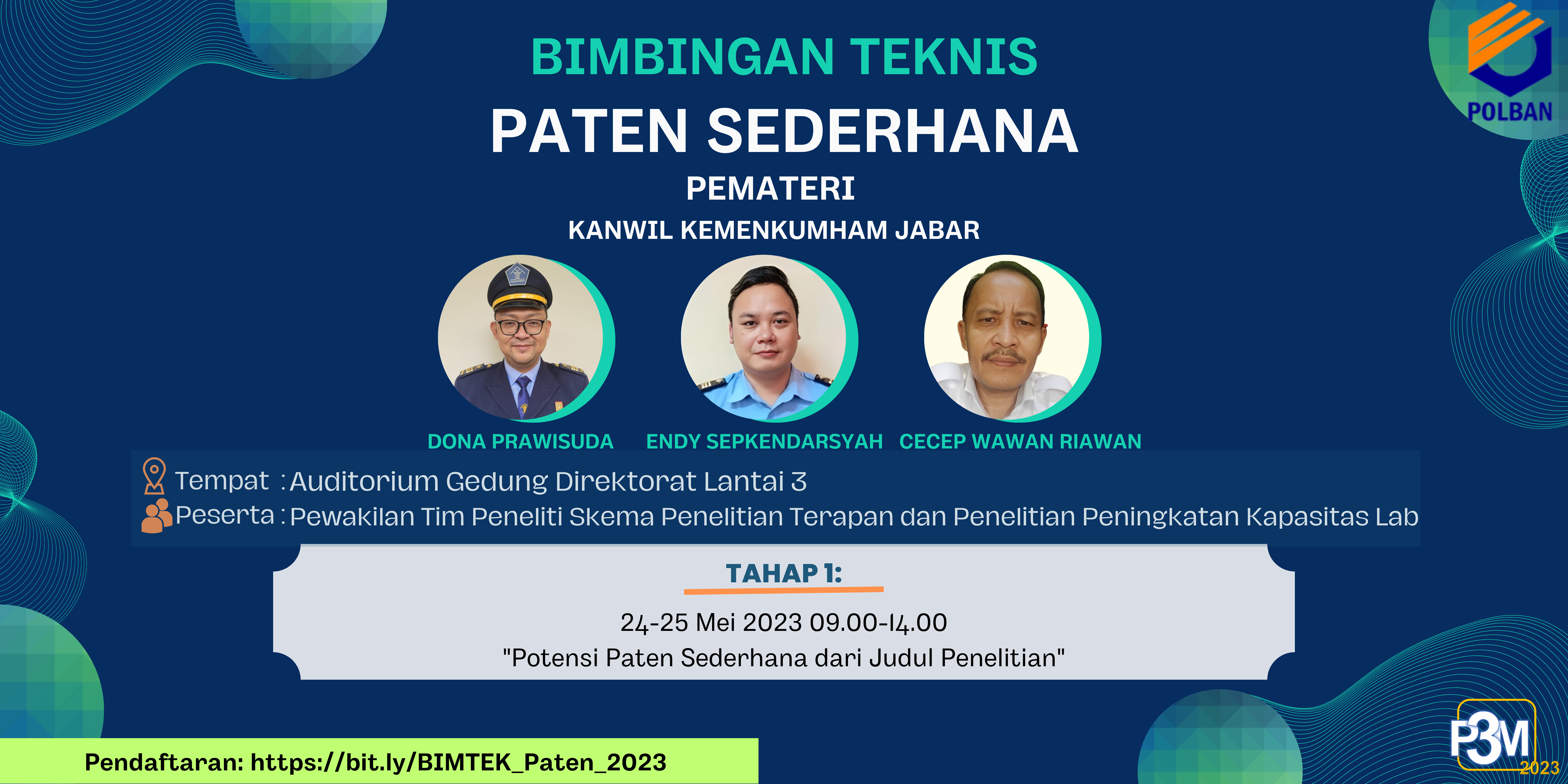 BIMTEK PATEN SEDERHANA TAHAP 1