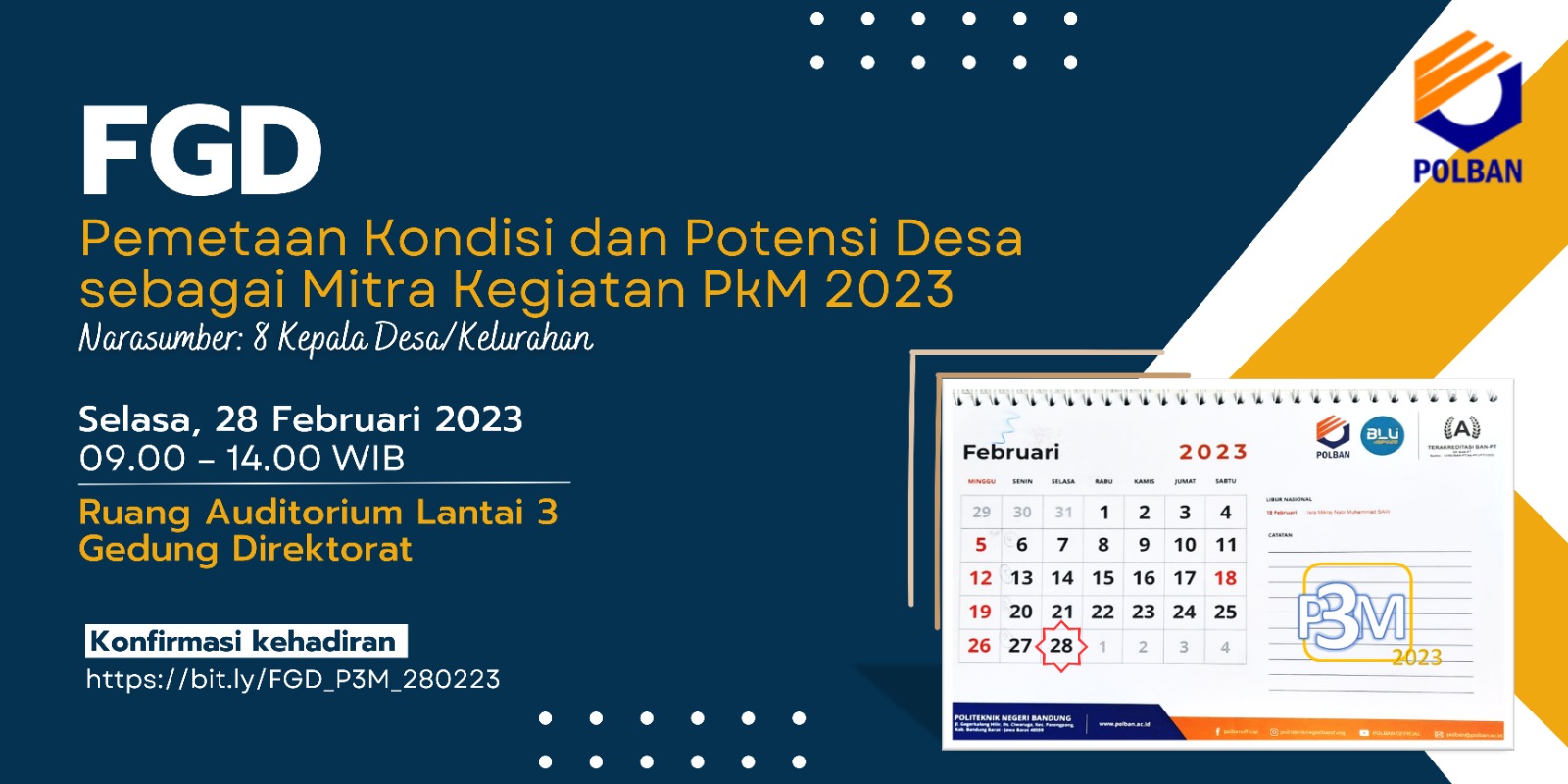 FGD Pemetaan Kondisi dan Potensi Desa sebagai Mitra Kegiatan PkM 2023